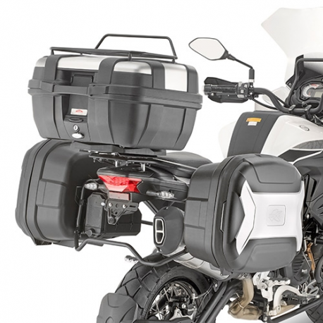 Kappa, nosiče bočních kufrů Monokey, Benelli TRK 502X (18-19), TRK502 X (20) - také pod kufry Monokey RETRO-FIT K-VENTURE ALU