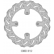 Delta Braking, přední brzdový kotouč, Kawasaki KX 125 '89-'02, KX 250 '89-02, WAVE (250X100X3mm) (4X6,5mm) (NG1761,NG137)