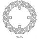 Delta Braking, přední brzdový kotouč, Suzuki RMZ 250 '07-21, RMZ 450 '05-21, RMX450 '10-19, WAVE (250X118X3mm) (4X9,5mm) (NG1048