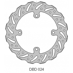 Delta Braking, přední brzdový kotouč, Suzuki RMZ 250 '07-21, RMZ 450 '05-21, RMX450 '10-19, WAVE (250X118X3mm) (4X9,5mm) (NG1048