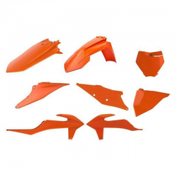 Polisport, sada plastů, KTM SX/XC/SX-F/XC-F '19, oranžová OEM barva