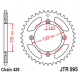 JT, rozeta 4486 49 duralová RACELITE KTM SX 85 '04-'18, 105 XC '07-'11 (448649JTA) (řetěz 428), černá barva,
