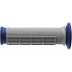 Renthal, gripy ATV KEVLAR Dual Compound Half Waffle BLUE , (dvousměs.), barva šedá/modrá