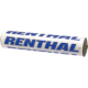 Renthal, chránič na řídítka SX PAD (240mm), barva bílá/modrá, s logem Renthal