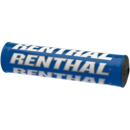 Renthal, chránič na řídítka MINI SX PAD (205mm), modrá barva, s logem Renthal