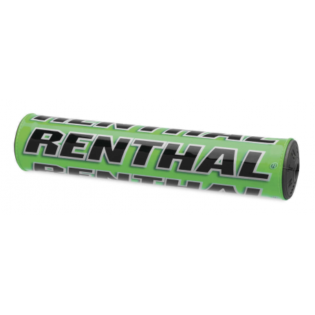 Renthal, chránič na řídítka MINI SX PAD (205mm), zelená barva, s logem Renthal