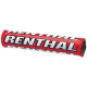 Renthal, chránič na řídítka MINI SX PAD (205mm), červená barva, s logem Renthal
