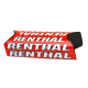 Renthal, chránič na řídítka FATBAR TEAM ISSUE (240mm), barva červená/bílá, s logem Renthal