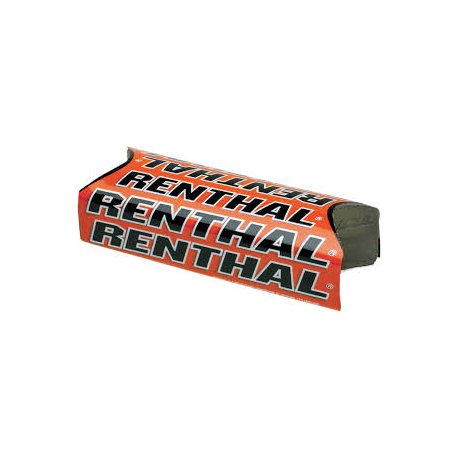 Renthal, chránič na řídítka FATBAR TEAM ISSUE, oranžová barva, s logem Renthal