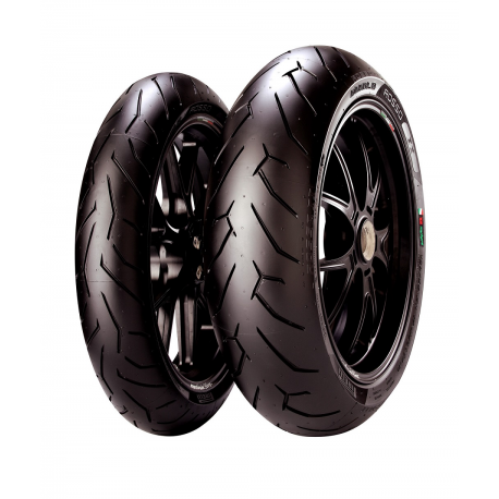 Pirelli, pneu 110/70R17 Diablo Rosso II (R) 54H TL M/C, přední DOT 06/2021