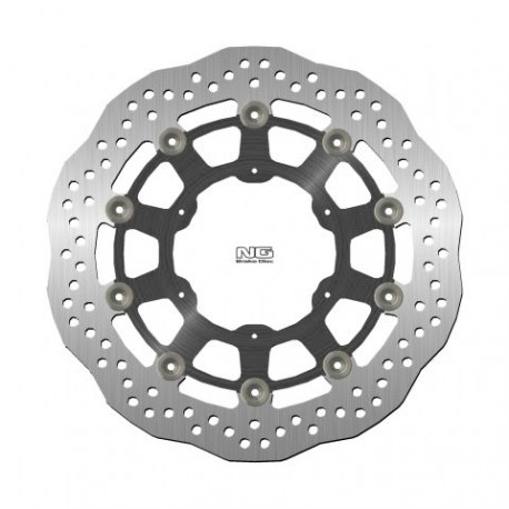 NG, přední brzdový kotouč, BMW F 650/700/800 GS '93-'19, Aprilia PEGASO 650 '86-'08 (300X105X5mm) (6X6,5) WAVE plovoucí