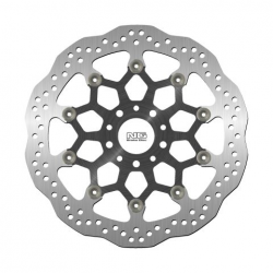 NG, přední brzdový kotouč, KTM DUKE 690 R/ABS '14-'16 (320X52X5mm) (5X8,5mm) WAVE plovoucí (duralový unašeč)