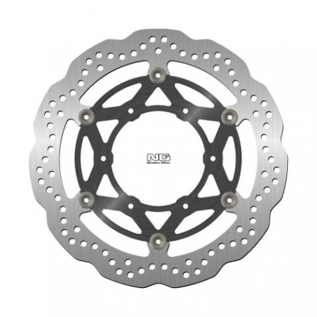 NG, přední brzdový kotouč, Suzuki GSX-S 1000 '19-21 (310X110X5mm) (6X8,5mm) WAVE plovoucí (duralový unašeč)