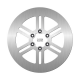 NG, přední brzdový kotouč, Suzuki VS 600/750/800/1400 '85-10 (295X57X5mm) (6 otvorů)