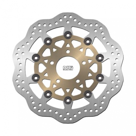 NG, přední brzdový kotouč, Suzuki GSF600 '95-04, GSXF600/750 '89-03 (290X64X4,5mm) (5X10,5mm) WAVE plovoucí