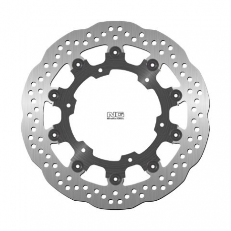 NG, přední brzdový kotouč, Yamaha XV1600 WILD STAR '99-04, XVZ1300 '99-01 (298X132X5mm) (6X10,5mm) WAVE plovoucí