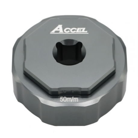 Accel, přípravek servis předních tlumičů, SHOWA, dvoukomorové, 50mm (Honda, Suzuki, Kawasaki)