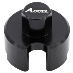 Accel, přípravek servis předních tlumičů, WP 4CS, adaptér pro rozebrání horní matice KTM SX 125-250, SXF 250-450 15-16, Husqvarn