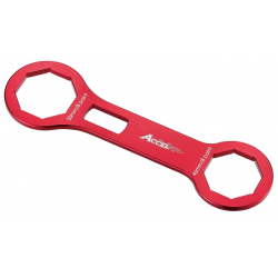 Accel, přípravek servis předních tlumičů, SHOWA 47/48mm, 47/48 SFF , pro horní osmihrannou matici 50mm ( Honda, Kawasaki)