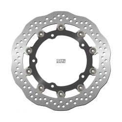 NG, přední brzdový kotouč, Kawasaki Z 650 17-18, Z 900 16-18 (300X142,2X5,0mm) (5X10,5mm) plovoucí WAVE (duralový unašeč)