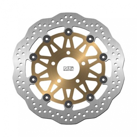 NG, přední brzdový kotouč, Suzuki GSF 1200 '95-05, GSX 1200 '98-03, RF 900 '94-97 (310X64X5mm) (5X10,5mm) WAVE plovoucí