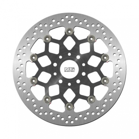 NG, přední brzdový kotouč, KTM DUKE 790 '18-20 (300X52X5mm) (5 otvorů) plovoucí (duralový unašeč)
