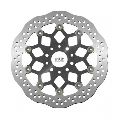 NG, přední brzdový kotouč, KTM DUKE 790 '18-20 (300X52X5mm) (5 otvorů) WAVE plovoucí (duralový unašeč)
