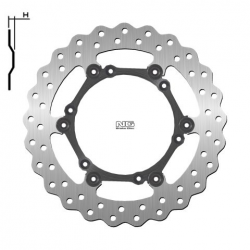 NG, přední brzdový kotouč, KTM EXC 125/200/400/525/625 '90-17 (260X-X3mm) (6,6,5mm) WAVE plovoucí