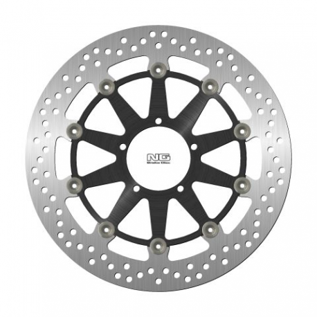 NG, přední brzdový kotouč, Ducati SCRAMBLER '18-21 (320X78X4,5mm) (5X8,5mm) plovoucí (duralový unašeč)