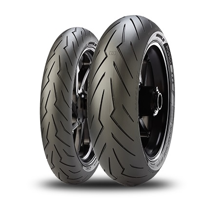 Pirelli, pneu 110/70ZR17 Diablo Rosso III 54W TL M/C, přední DOT 26/2021