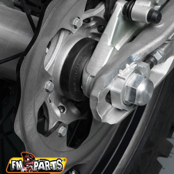 FM-Parts, kryty ložiska předního kola, KTM/Husqvarna `15-22, černá barva