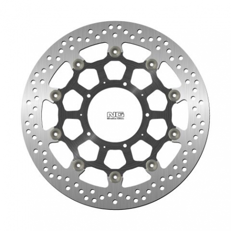 NG, brzdový kotouč, přední, Honda VFR1200 '10-17 (320X94X5mm) (5X6,5mm) plovoucí (alu unašeč)
