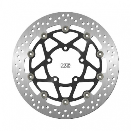 NG, brzdový kotouč, přední, Triumph STREET TRIPLE 800/THRUXTON 1200 '19-21 (310X82,5X4,5mm) (5X10,5mm) plovoucí (alu unašeč)
