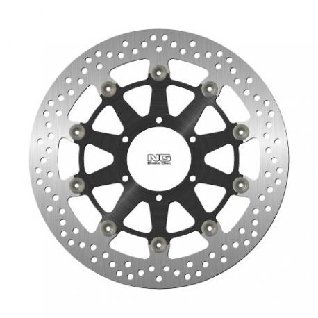 NG, brzdový kotouč, přední, BMW S1000RR/S1000R/S1000XR '19-21 (320X80,2X5mm) (6X8,5mm) plovoucí (alu unašeč)