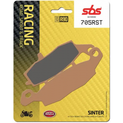 SBS, brzdové destičky KH229 TRACK&SPORT SINTER, barva žlutá