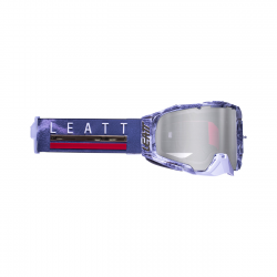 Leatt, brýle Velocity 6.5 Iriz Giraffe, barva šedá/bílá, sklo zrcadlové stříbrné