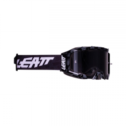 Leatt, brýle Velocity 5.5 Iriz GOGGLE BRUSHED SILVER 50% -, barva černá, zrcadlové sklo stříbrné