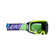 Leatt, brýle Velocity 5.5 GOGGLE NEON YELLOW LIGHT GREY 58% -, barva žlutá fluo/černá/modrá, zrcadlové kouřové sklo