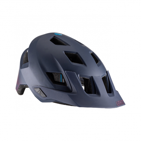 Leatt, cyklo přilba MTB Allmtn 1.0 V22 Helmet DUSK, barva granátová, velikost L 59-63 cm