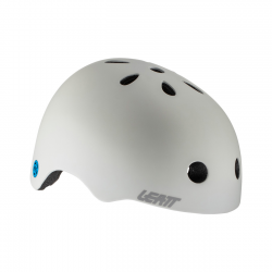 Leatt, cyklo přilba MTB Urban 1.0 V22 Helmet STEEL, barva bílá, velikost XS/S 51-55 cm