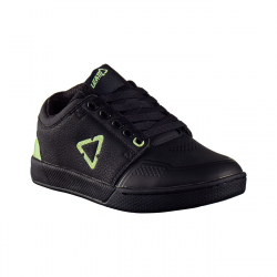 Leatt, cyklo boty (dámské) 3.0 Flat Shoe Black, barva černá/žlutá fluo, velikost 38 / 23.5 cm