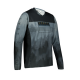 Leatt, cyklo dres MTB Gravity 4.0 Jersey Black, černá barva, velikost XS