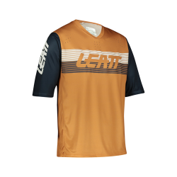 Leatt, cyklo dres MTB Enduro 3.0 Jersey Rust, barva rezavá/černá, velikost XL