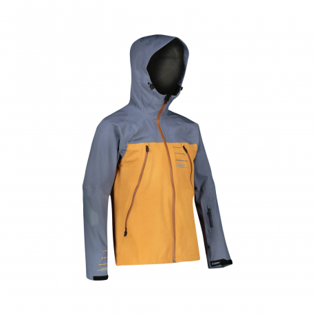 Leatt, cyklo bunda MTB Allmtn 5.0 Jacket Rust, barva rezavá/šedá, velikost M