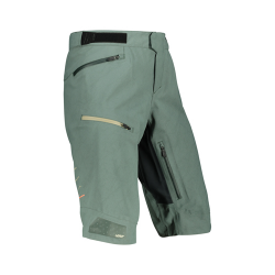 Leatt, cyklo kraťasy MTB Allmtn 5.0 Shorts Ivy, barva zelená, velikost XL