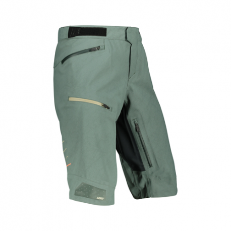 Leatt, cyklo kraťasy MTB Allmtn 5.0 Shorts Ivy, barva zelená, velikost XL