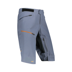Leatt, cyklo kraťasy MTB Allmtn 5.0 Shorts Rust, barva šedá, velikost M