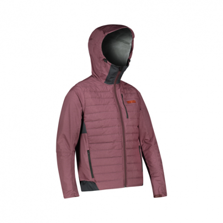 Leatt, cyklo bunda MTB Trail 3.0 Jacket Malbec, barva fialová, velikost XL