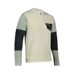 Leatt, cyklo dres MTB Trail 4.0 Jersey Desert, barva písková/černá, velikost M