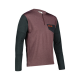 Leatt, cyklo dres MTB Trail 4.0 Jersey Malbec, barva fialová/černá, velikost M
